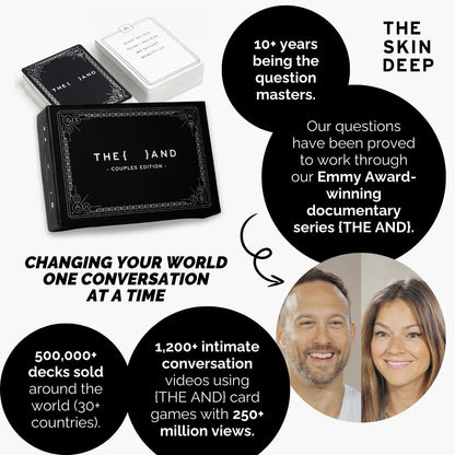 {THE AND} Couples Edition Card Game