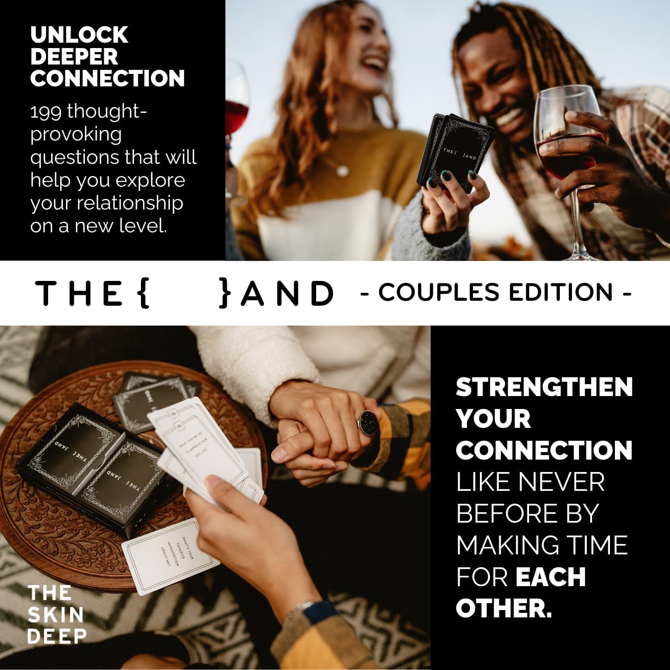 {THE AND} Couples Edition Card Game