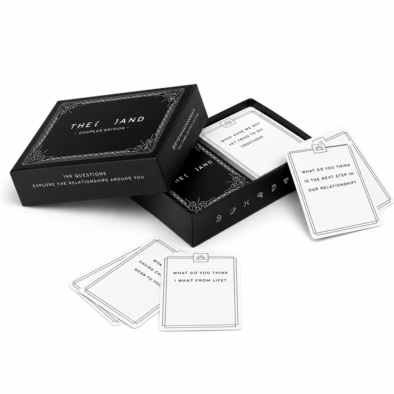 {THE AND} Couples Edition Card Game