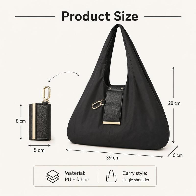 Foldable Keychain Tote Bag