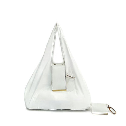 Foldable Keychain Tote Bag